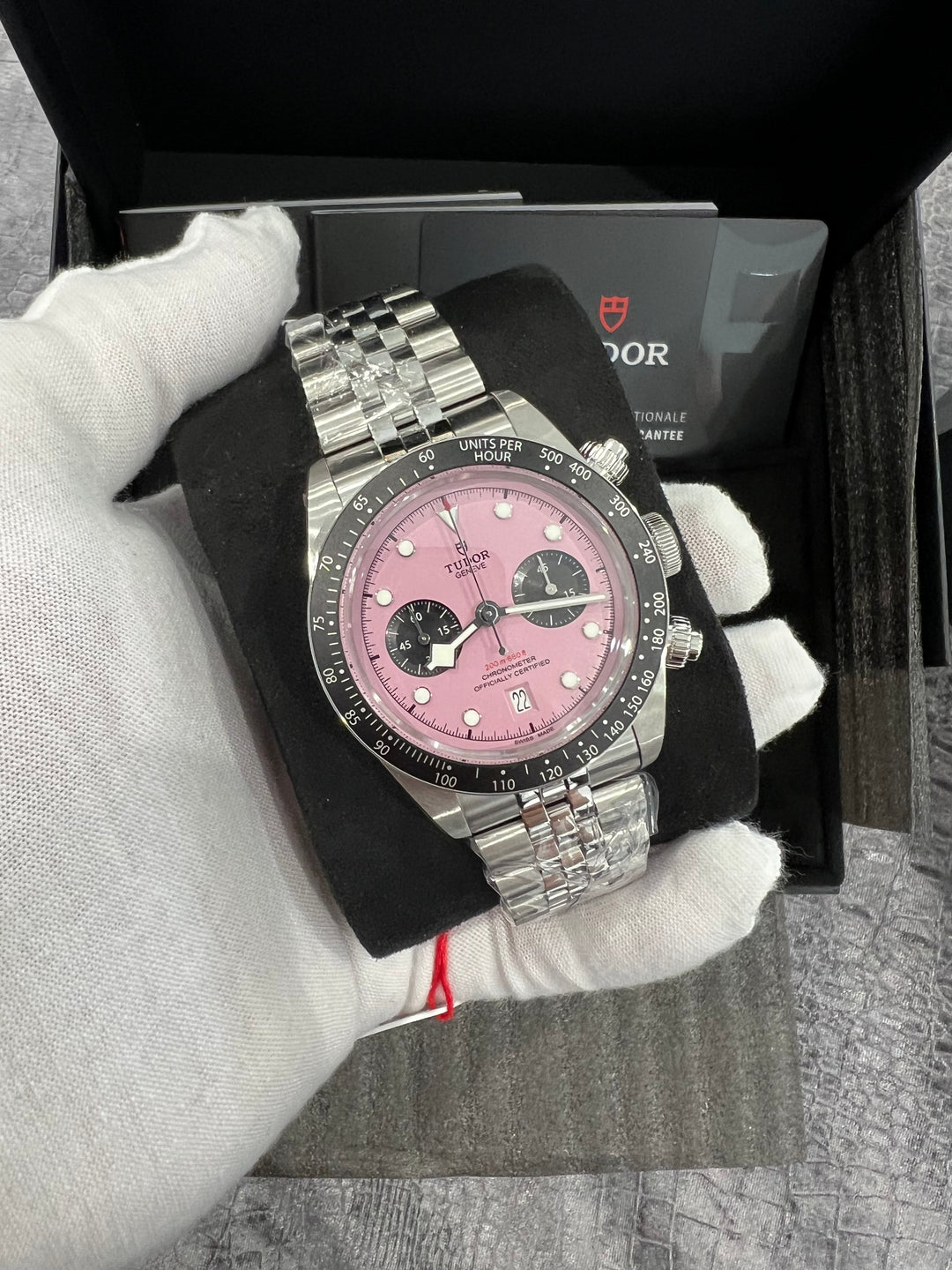 Tudor Black Bay Chrono 41mm 79360N-0019 "Inter-Miami CF" Pink Dial (Steel)