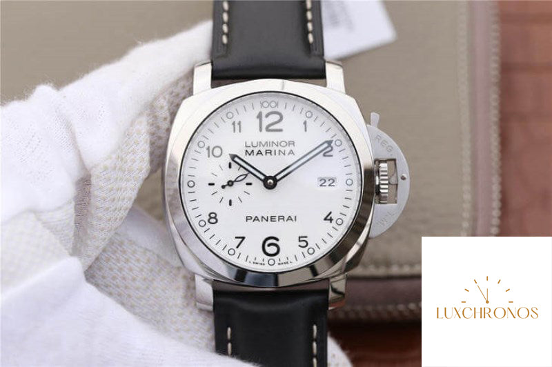 Replica Panerai Luminor 1950 PAM00499 1:1 Best Edition VS Factory White Dial