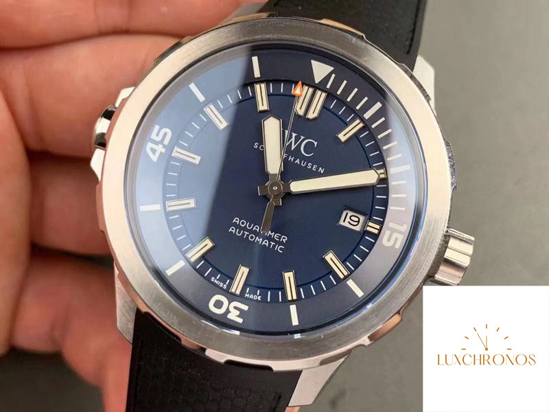 Replica IWC Aquatimer IW329005 1:1 Best Edition V6 Factory Blue Dial Swiss ETA9015