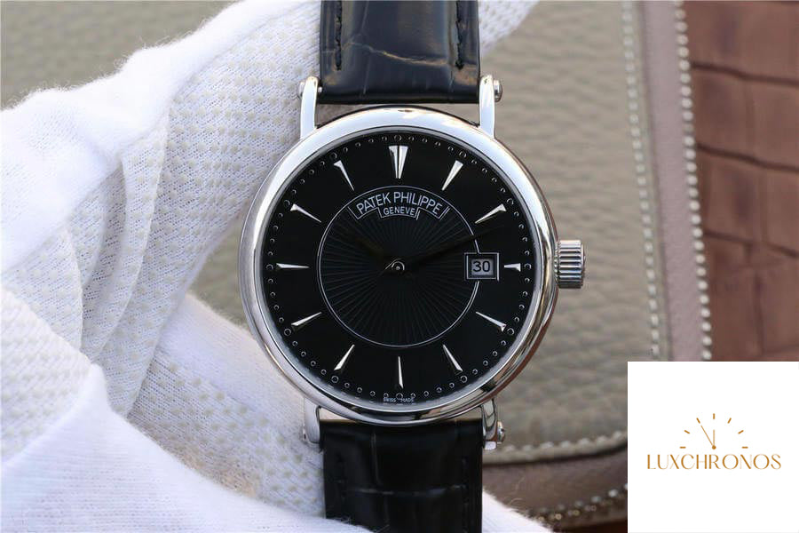 Patek Philippe Calatrava 5153G-001 1:1 Best Edition ZF Factory Black Dial