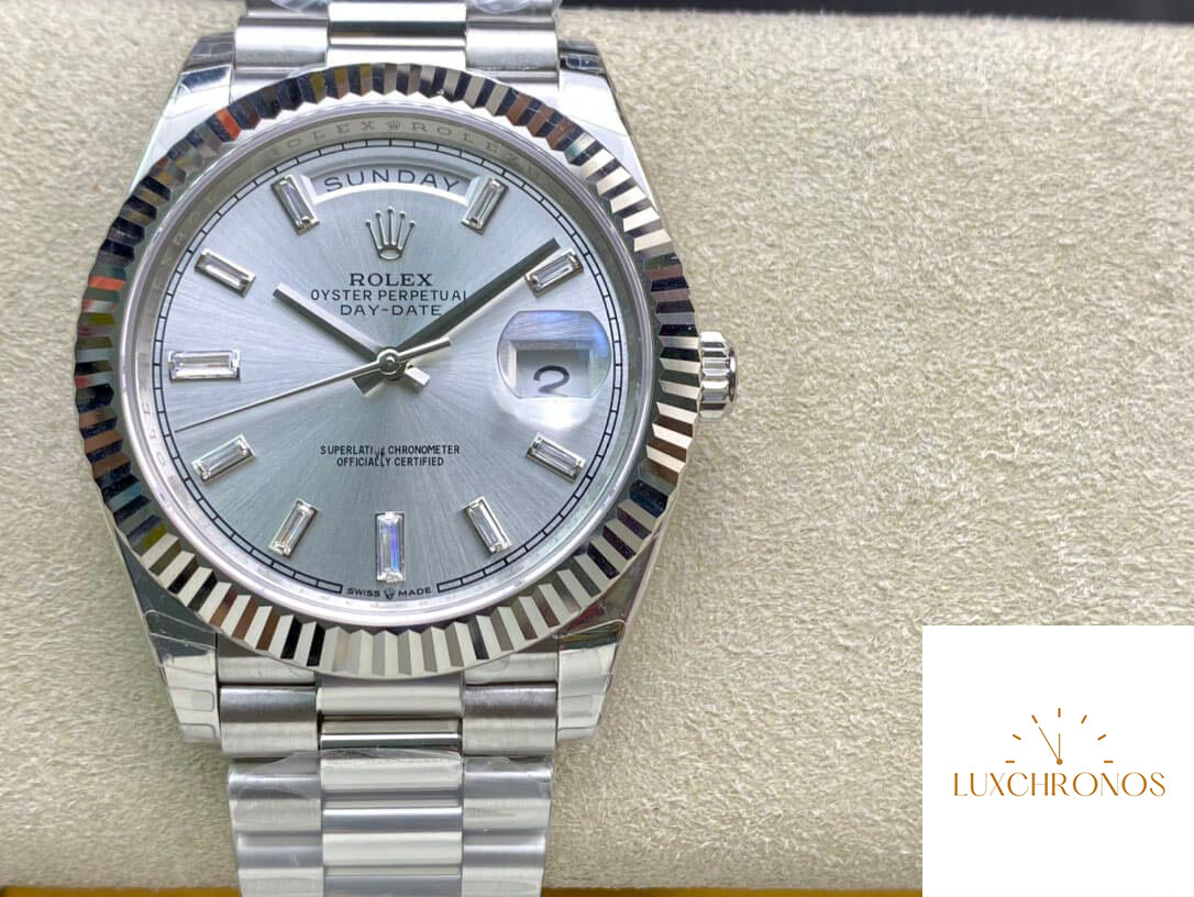 Rolex Day Date M228239-0003 1:1 Best Edition EW Factory White Gold