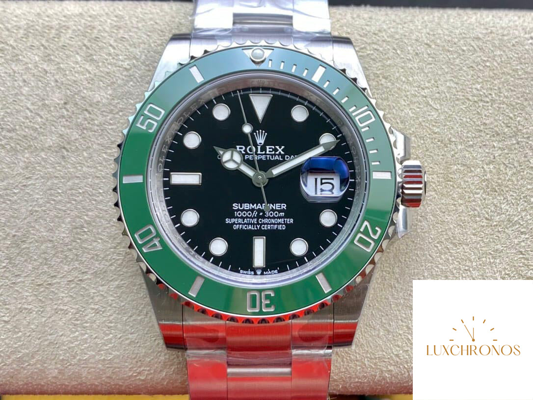 Rolex Submariner M126610LV-0002 Kermit VS Factory Black Dial