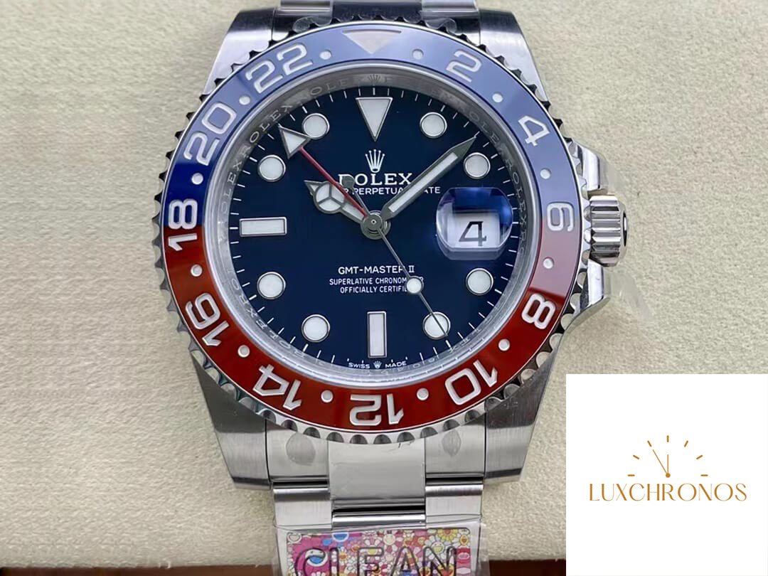 Rolex GMT Master II M126719blro-0003 1:1 Best Edition Blue Dial