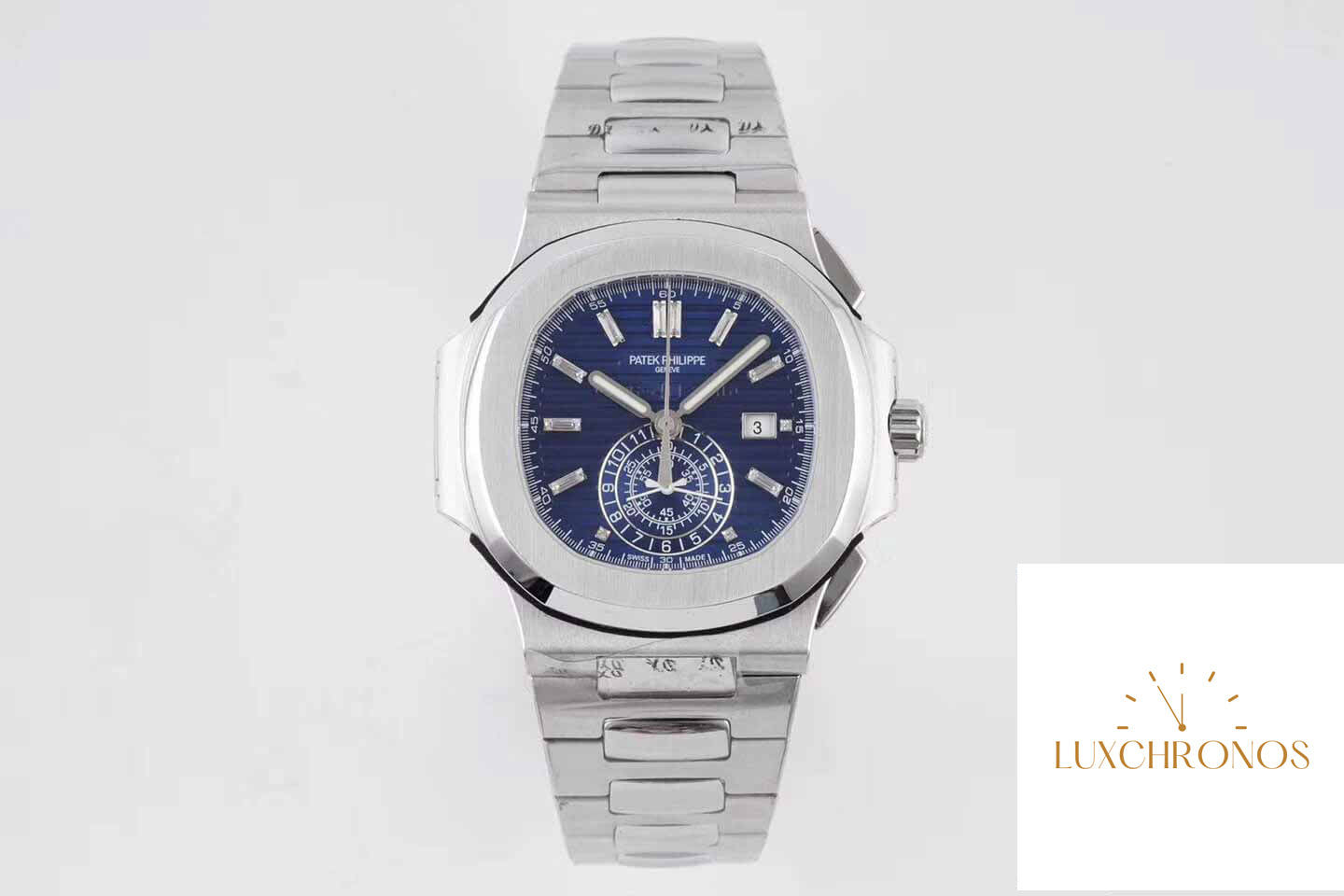 Patek Philippe Nautilus 5976/1G 1:1 Best Edition 3K Factory V2 Stainless Steel