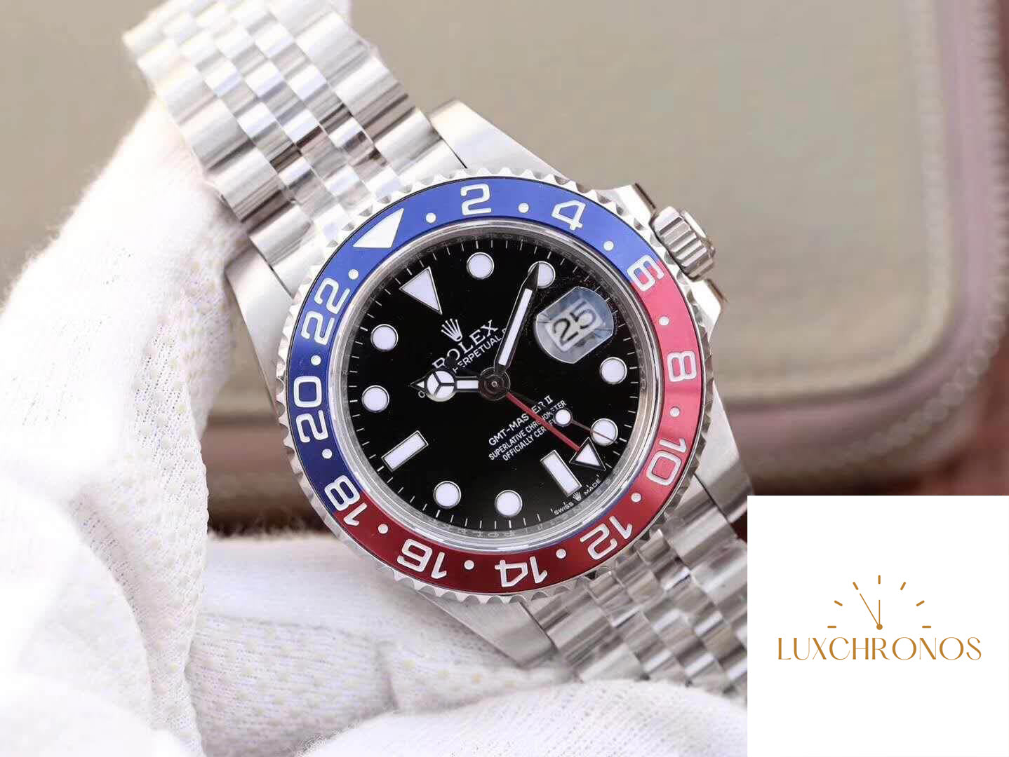 Rolex GMT-Master II 126710BLRO GM Factory 1:1 Best Edition Black Dial