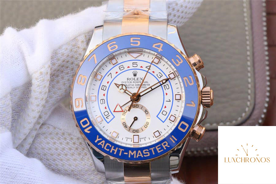 Rolex Yacht-Master II M116688-0002 1:1 Best Edition JF Factory Yellow Gold