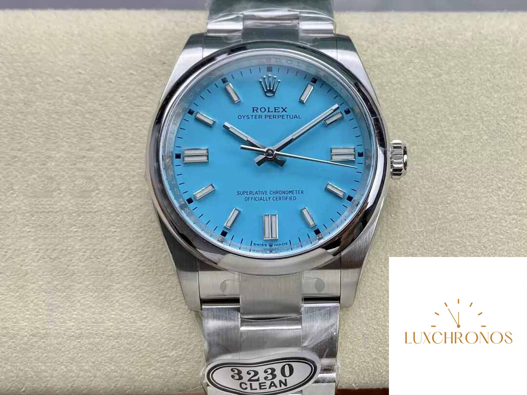 Rolex Oyster Perpetual M124300-0006 41MM 1:1 Best Edition Tiffany Blue Dial