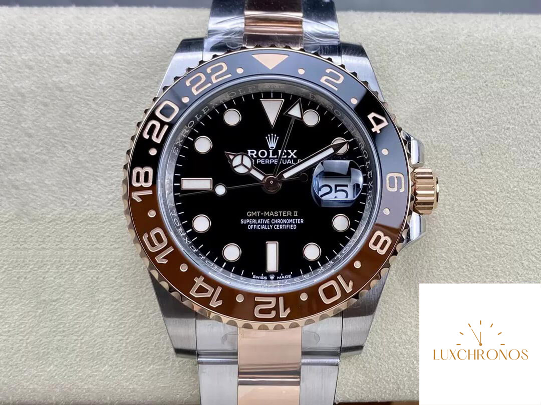 Rolex GMT Master II M126711chnr-0002 1:1 Best Edition Rose Gold