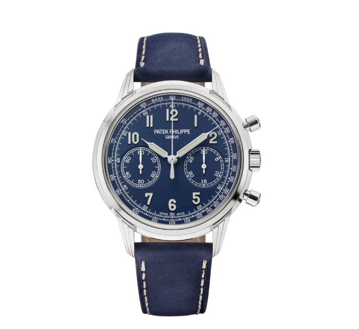 Complications Chronograph White Gold Blue Dial