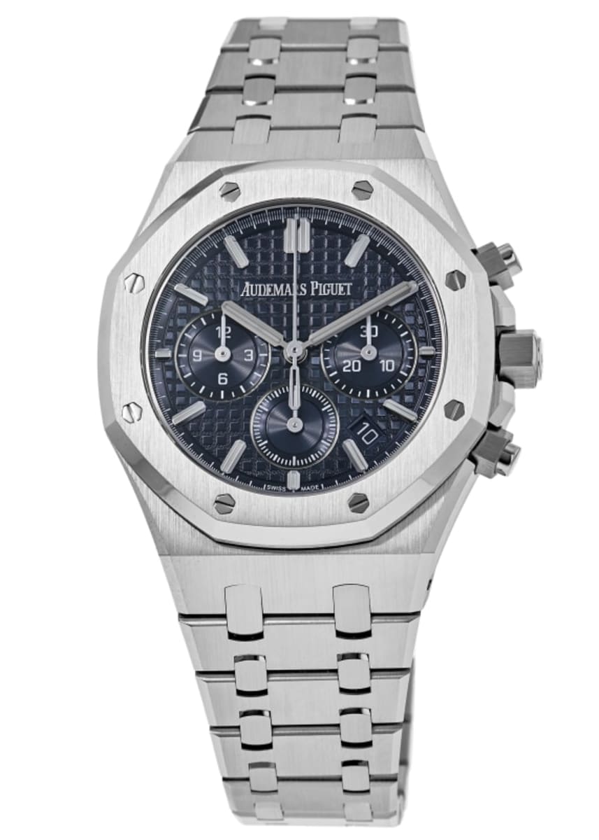 Royal Oak Automatic Chronograph Blue Dial Stainless Steel Men's Watch