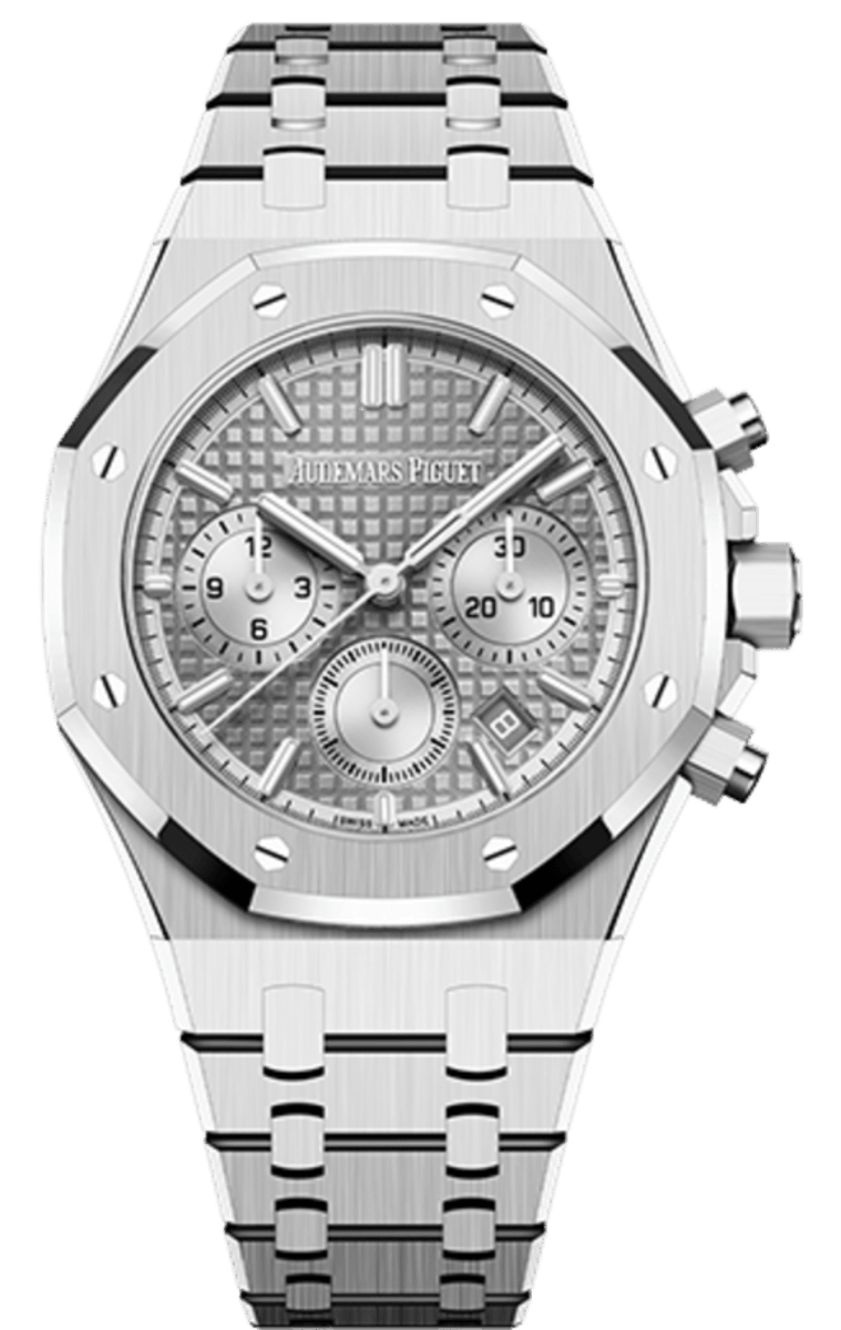 Royal Oak Automatic Chronograph Grey Dial Stainless Steel Men's Watch