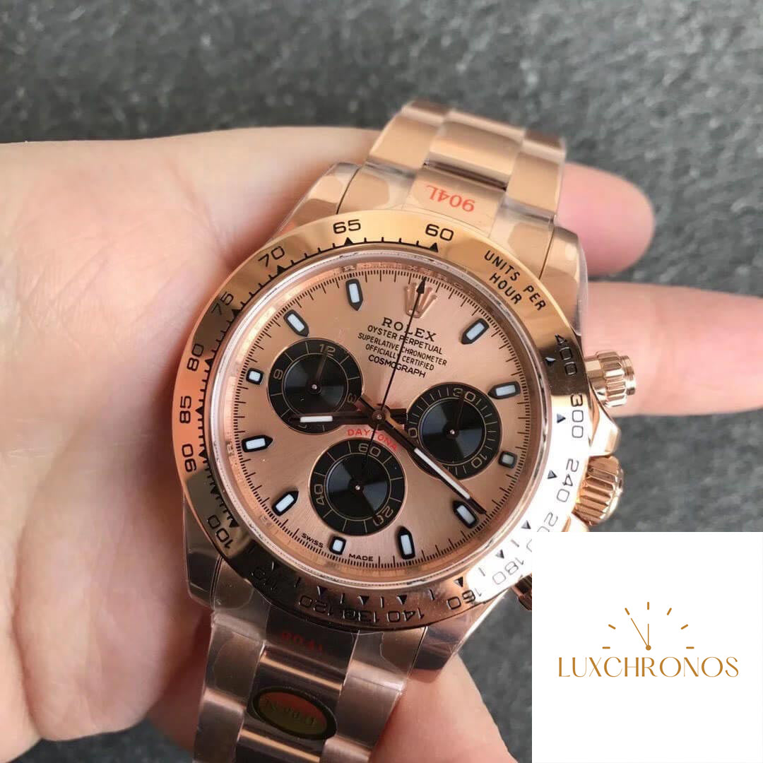 Rolex Daytona m116505-0009 1:1 Best Edition Noob Factory Champagne Dial