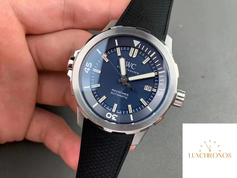 Replica IWC Aquatimer IW329005 1:1 Best Edition V6 Factory Blue Dial Swiss ETA9015