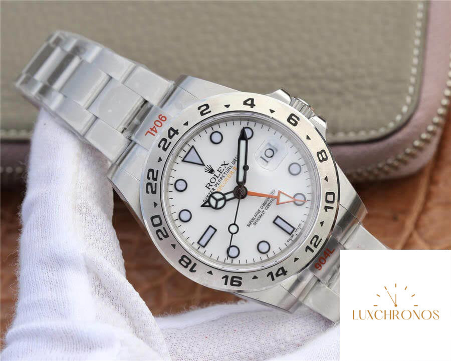 【Sale Only 1】Rolex Explorer M216570-0001 1:1 Best Edition White Dial