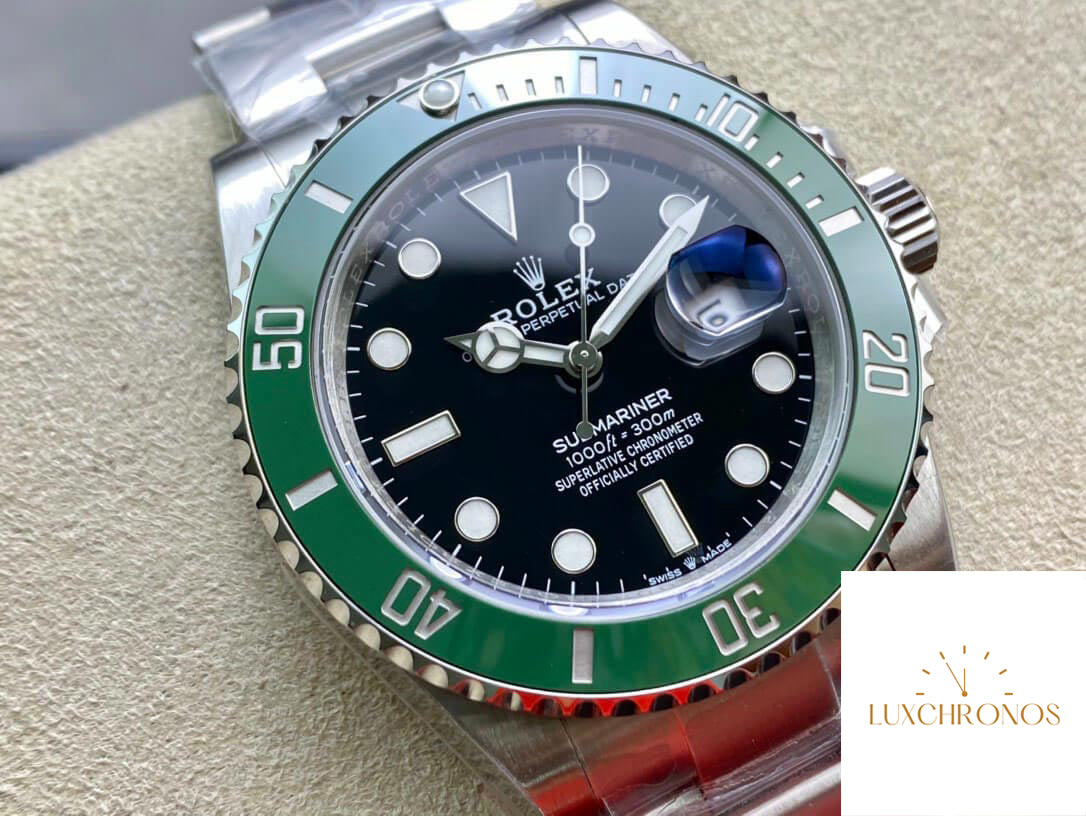 Rolex Submariner M126610LV-0002 Kermit VS Factory Black Dial