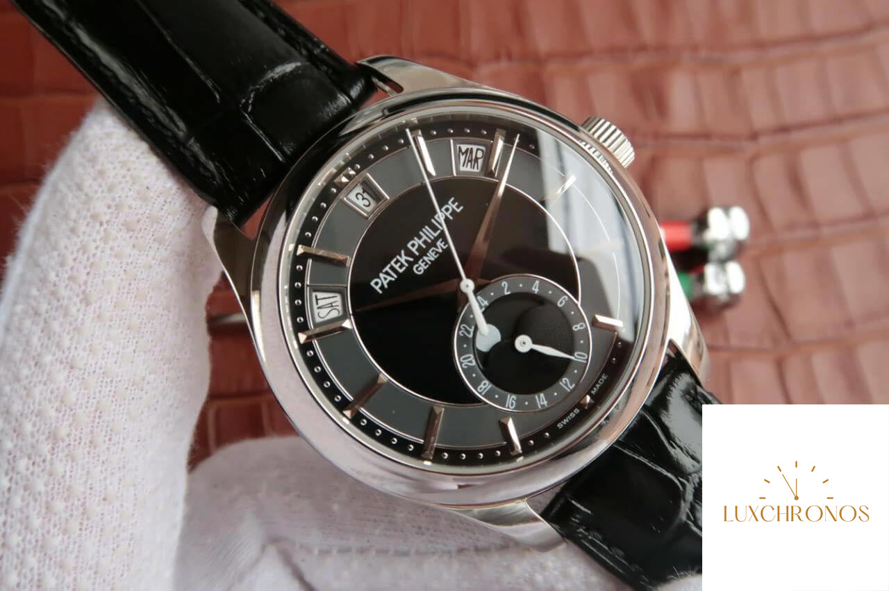 Patek Philippe Complications 5205R-001 1:1 Best Edition KM Factory Cowhide Strap