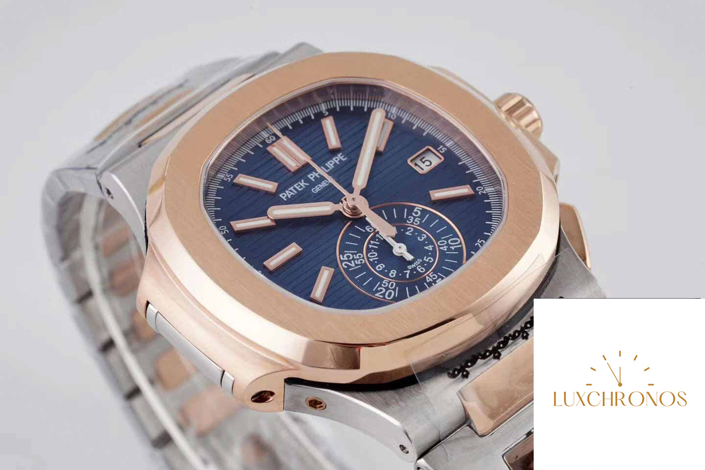 Patek Philippe Nautilus 5980/1AR-001 1:1 Best Edition 3K Factory V2 Blue Dial