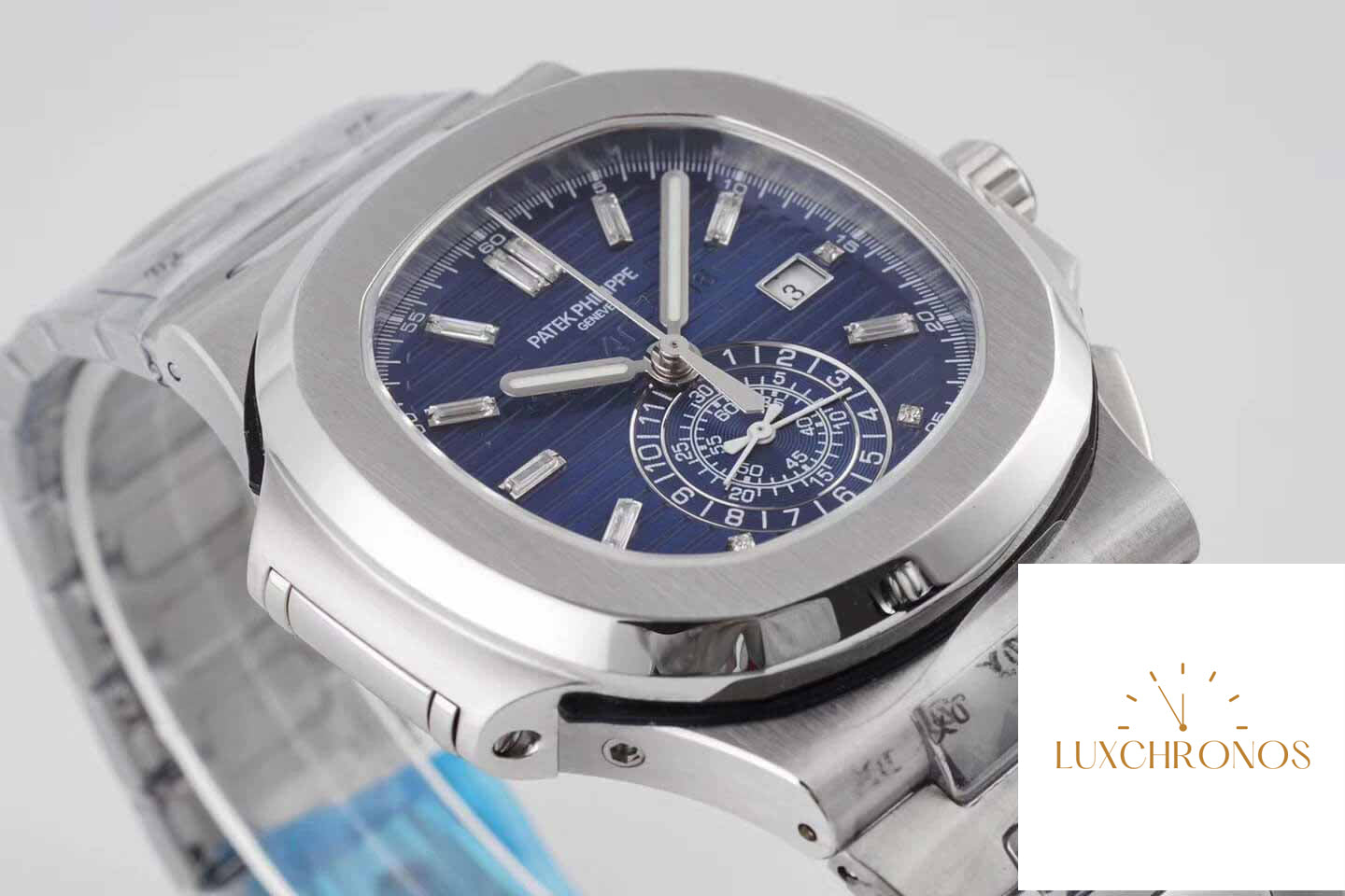 Patek Philippe Nautilus 5976/1G 1:1 Best Edition 3K Factory V2 Stainless Steel