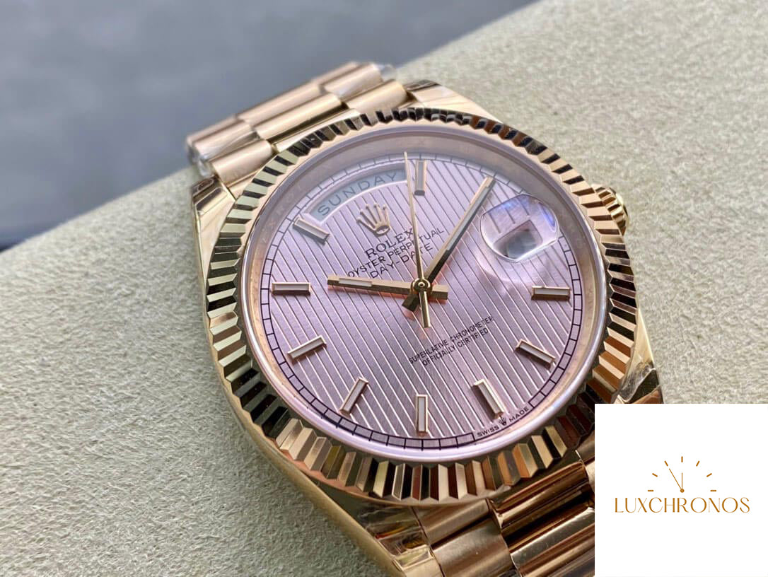 Rolex Day Date M228235-0005 1:1 Best Edition EW Factory Rose Gold