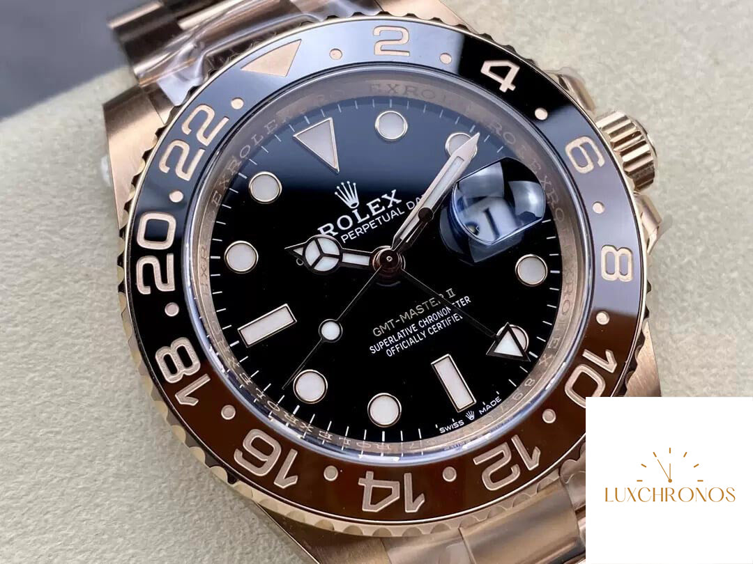 Rolex GMT Master II M126715CHNR-0001 1:1 Best Edition Black Dial