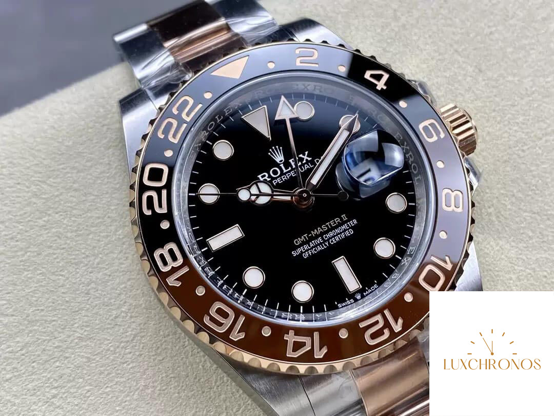 Rolex GMT Master II M126711chnr-0002 1:1 Best Edition Rose Gold