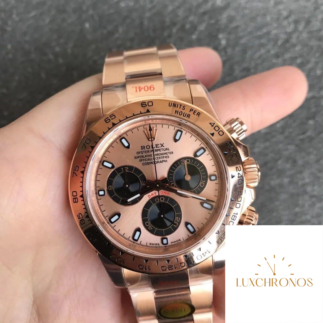 Rolex Daytona m116505-0009 1:1 Best Edition Noob Factory Champagne Dial