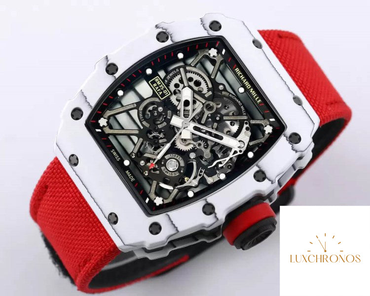 Replica Richard Mille RM35-01 1:1 Best Edition BBR Factory Carbon Fiber Case