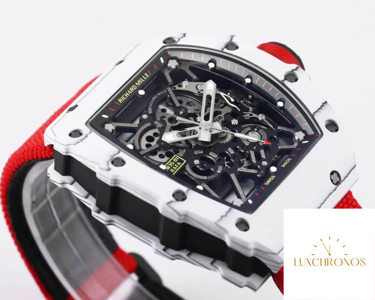 Replica Richard Mille RM35-01 1:1 Best Edition BBR Factory Carbon Fiber Case