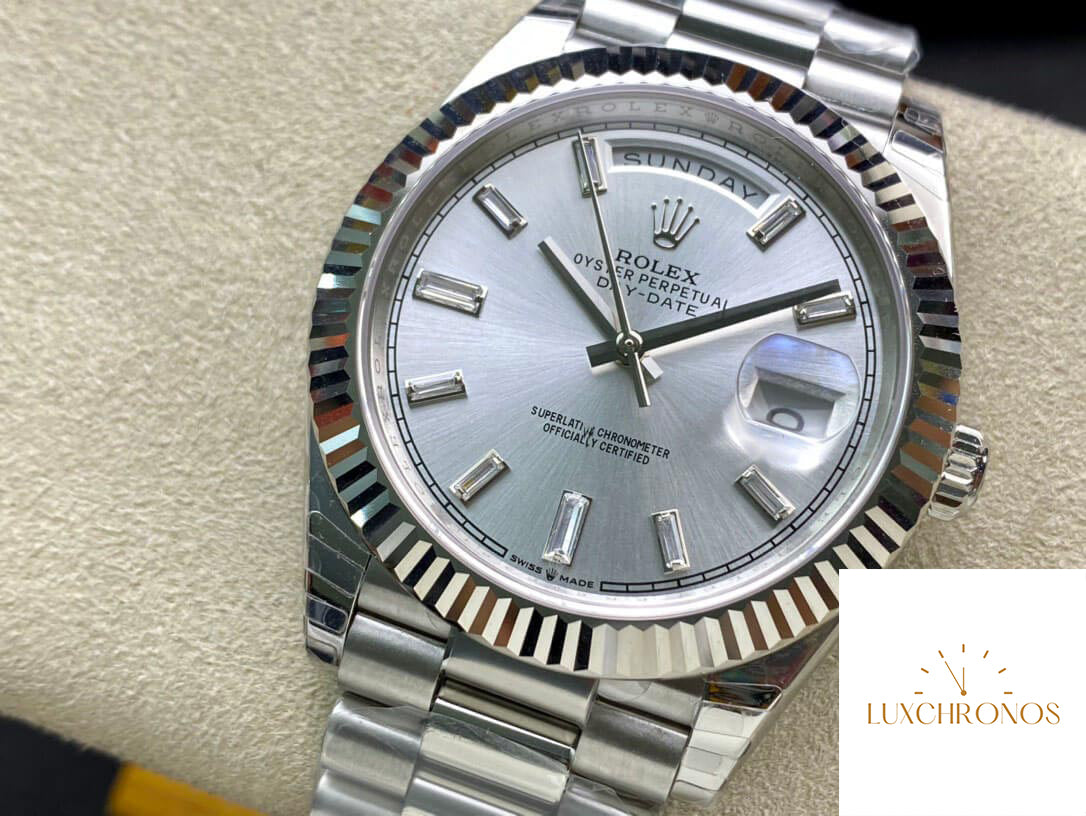 Rolex Day Date M228239-0003 1:1 Best Edition EW Factory White Gold