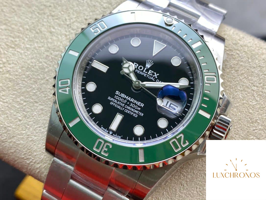 Rolex Submariner M126610LV-0002 Kermit VS Factory Black Dial