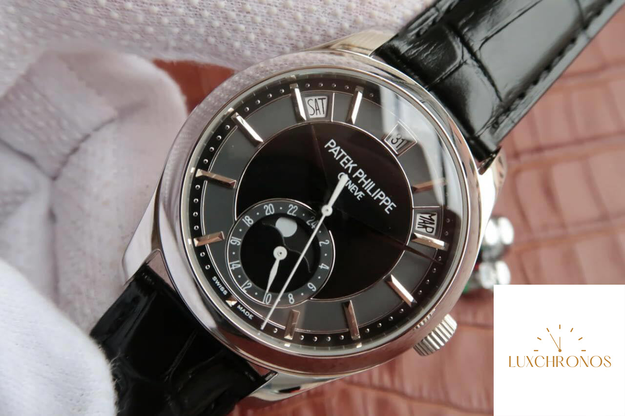 Patek Philippe Complications 5205R-001 1:1 Best Edition KM Factory Cowhide Strap