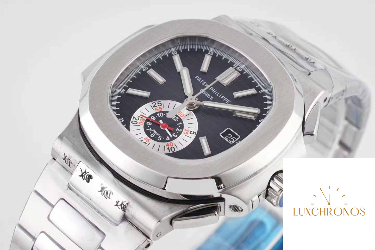 Patek Philippe Nautilus 5980/1A-014 1:1 Best Edition 3K Factory V2 Black Dial