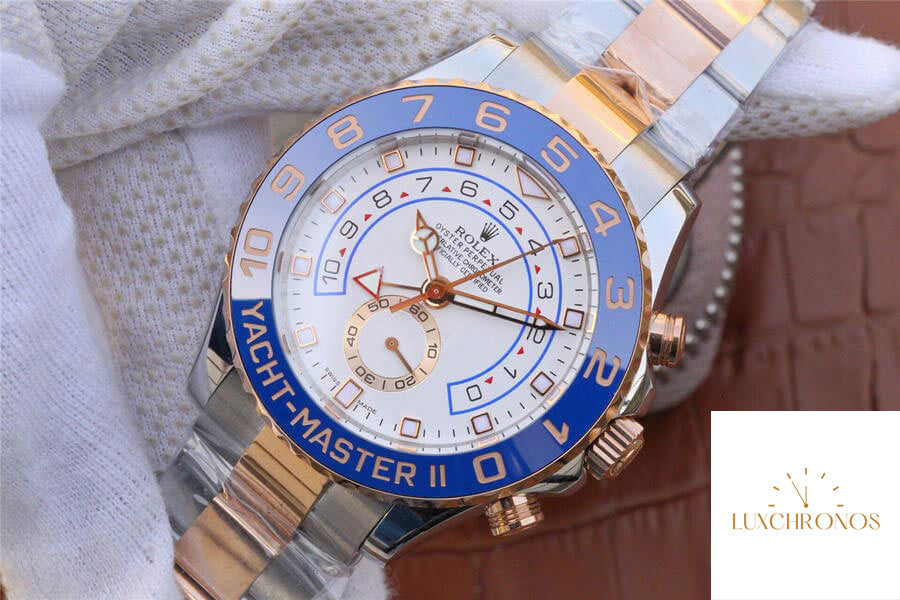 Rolex Yacht-Master II M116688-0002 1:1 Best Edition JF Factory Yellow Gold