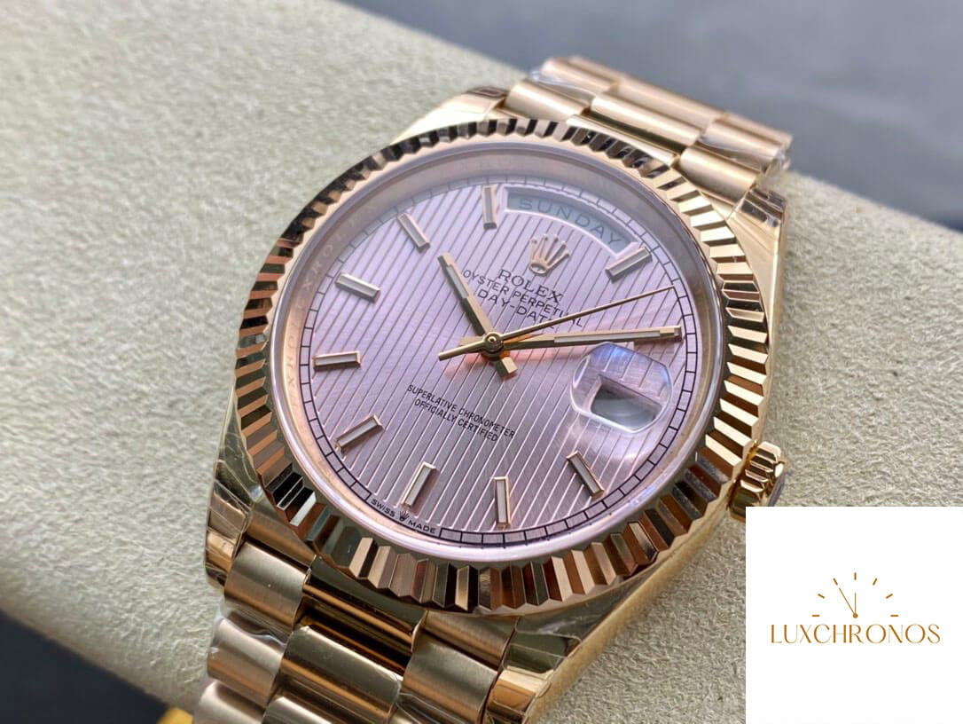 Rolex Day Date M228235-0005 1:1 Best Edition EW Factory Rose Gold