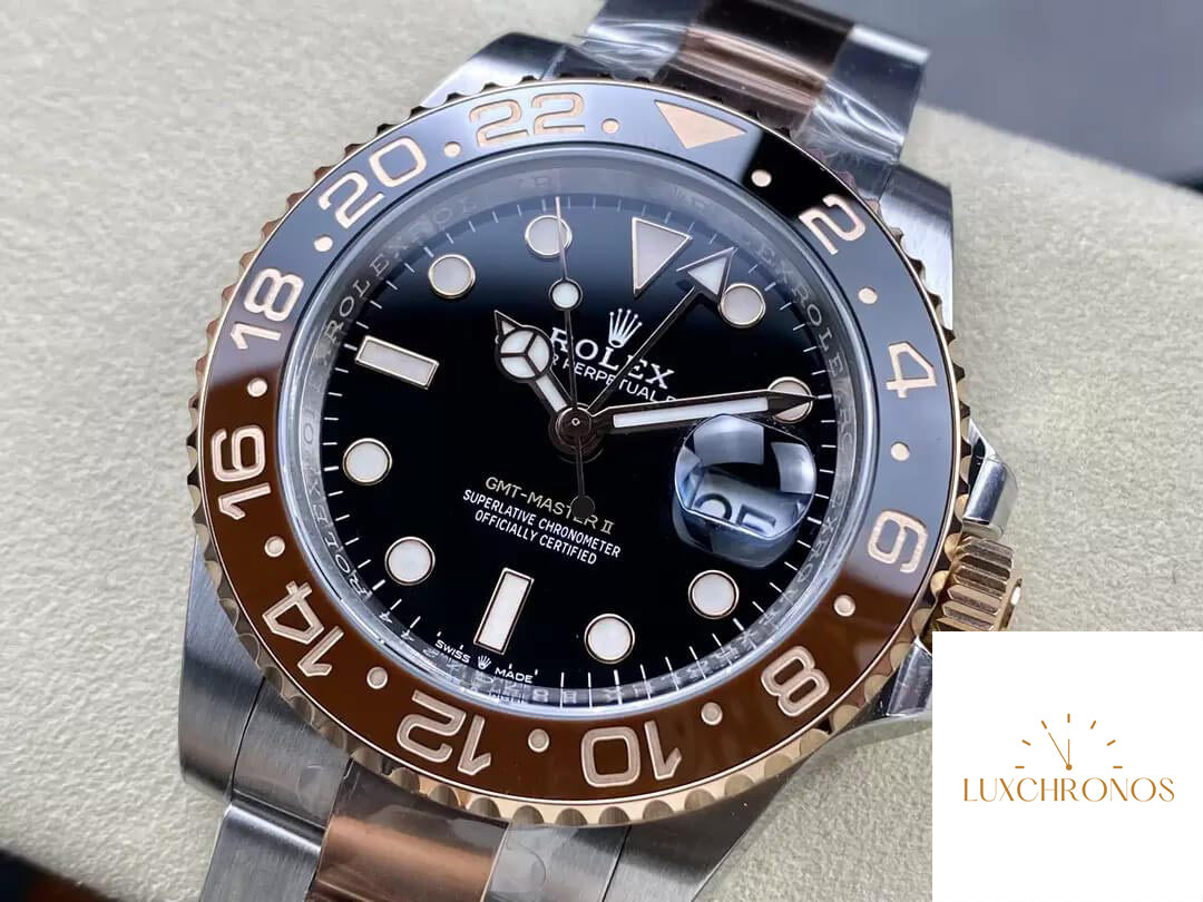 Rolex GMT Master II M126711chnr-0002 1:1 Best Edition Rose Gold