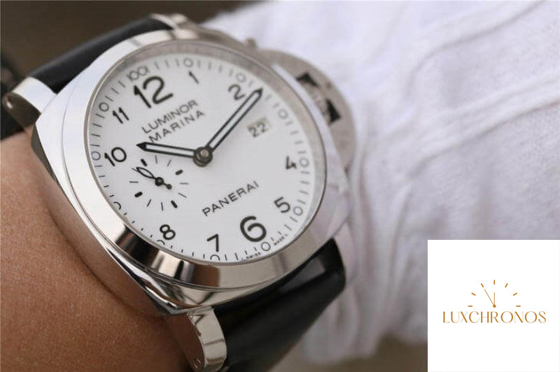 Replica Panerai Luminor 1950 PAM00499 1:1 Best Edition VS Factory White Dial