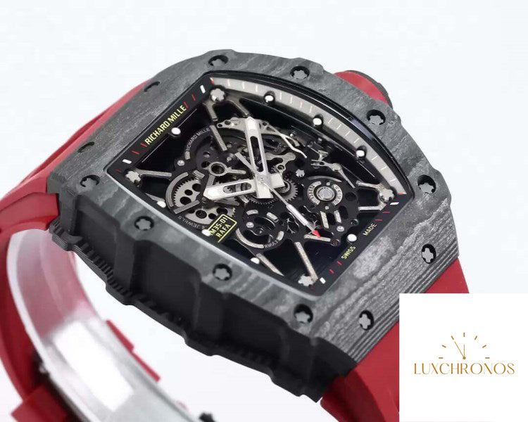 Replica Richard Mille RM35-01 1:1 Best Edition BBR Factory Rubber Strap