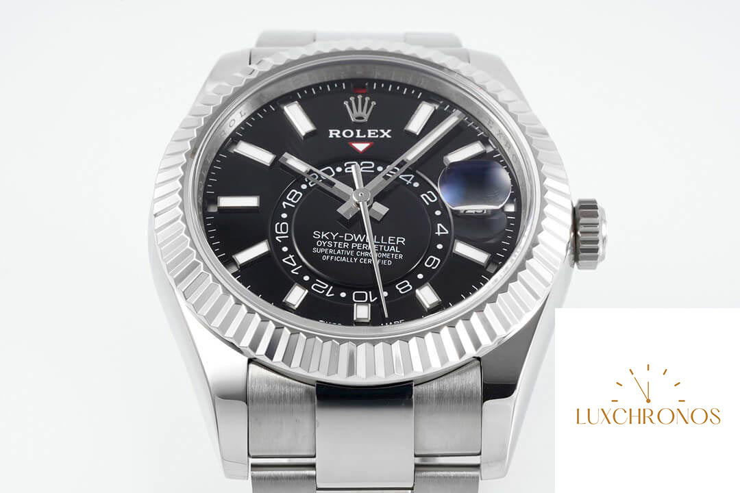 Rolex Sky Dweller M336934-0007 1:1 Best Edition Black Dial