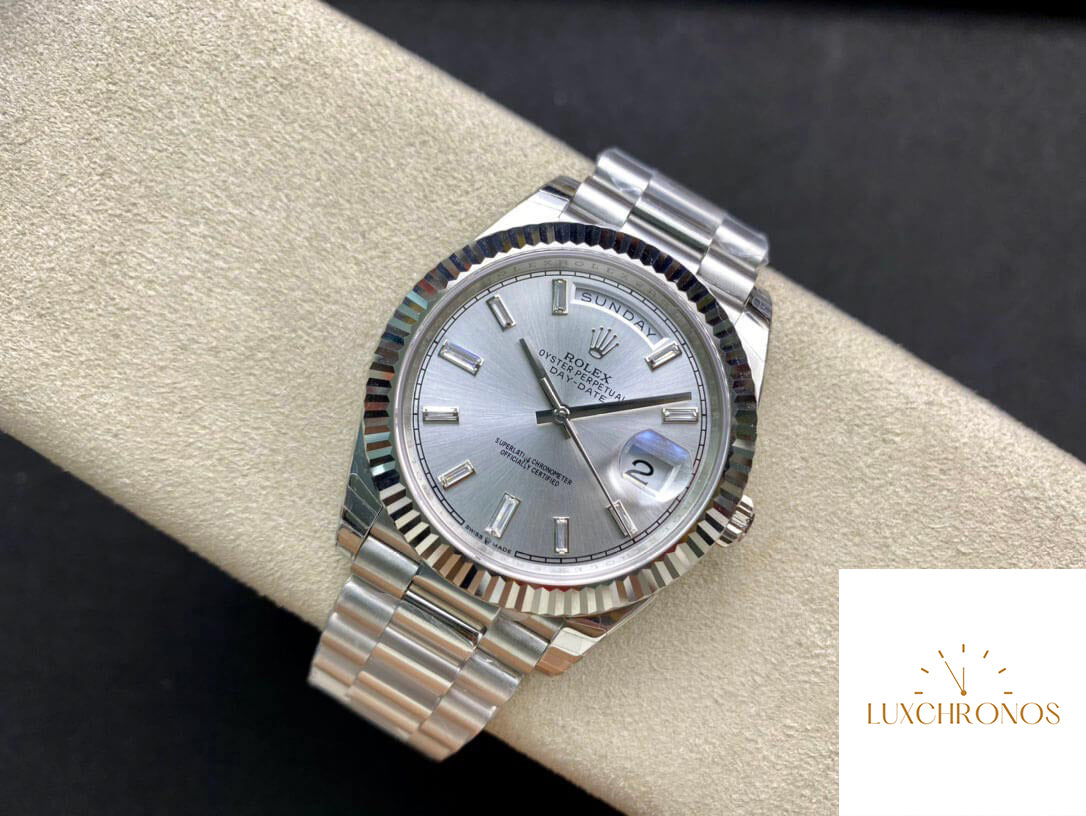 Rolex Day Date M228239-0003 1:1 Best Edition EW Factory White Gold