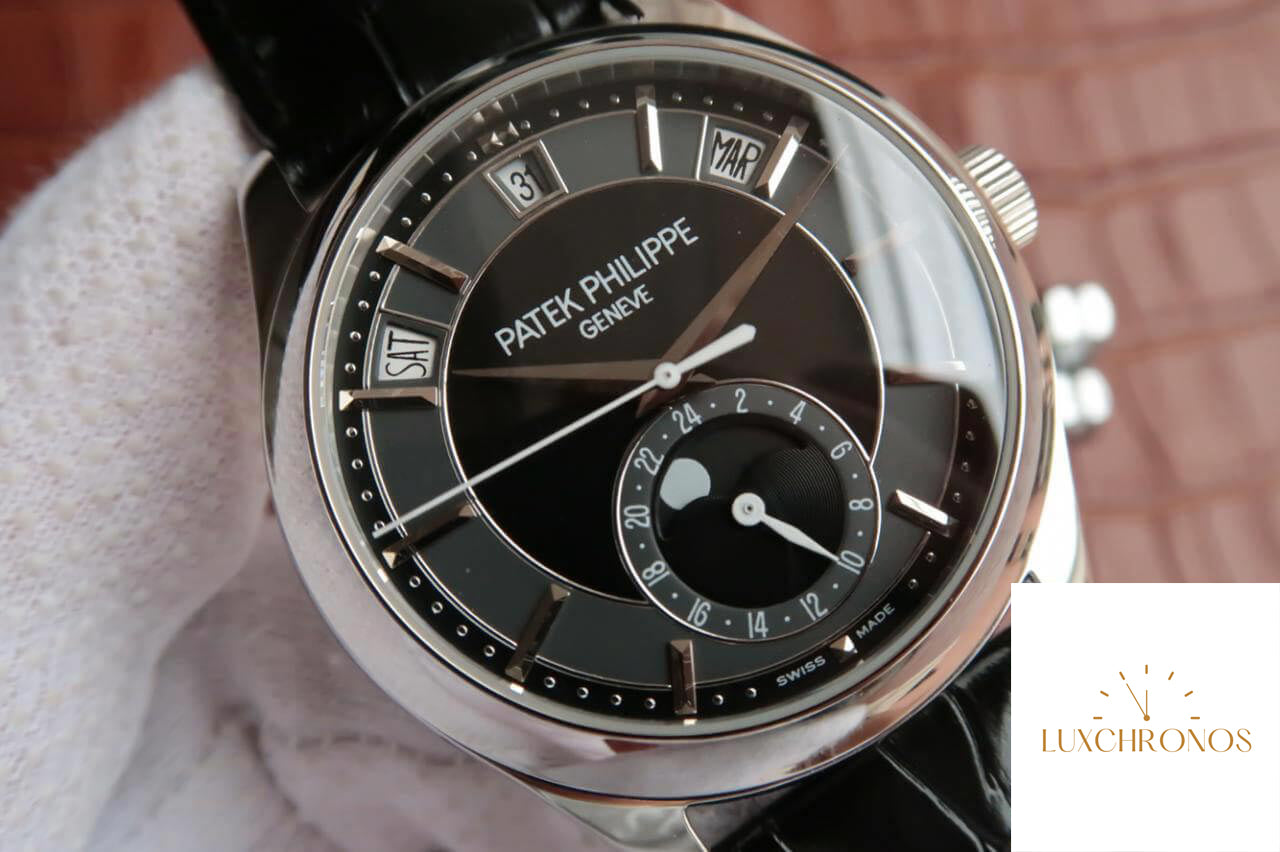 Patek Philippe Complications 5205R-001 1:1 Best Edition KM Factory Cowhide Strap