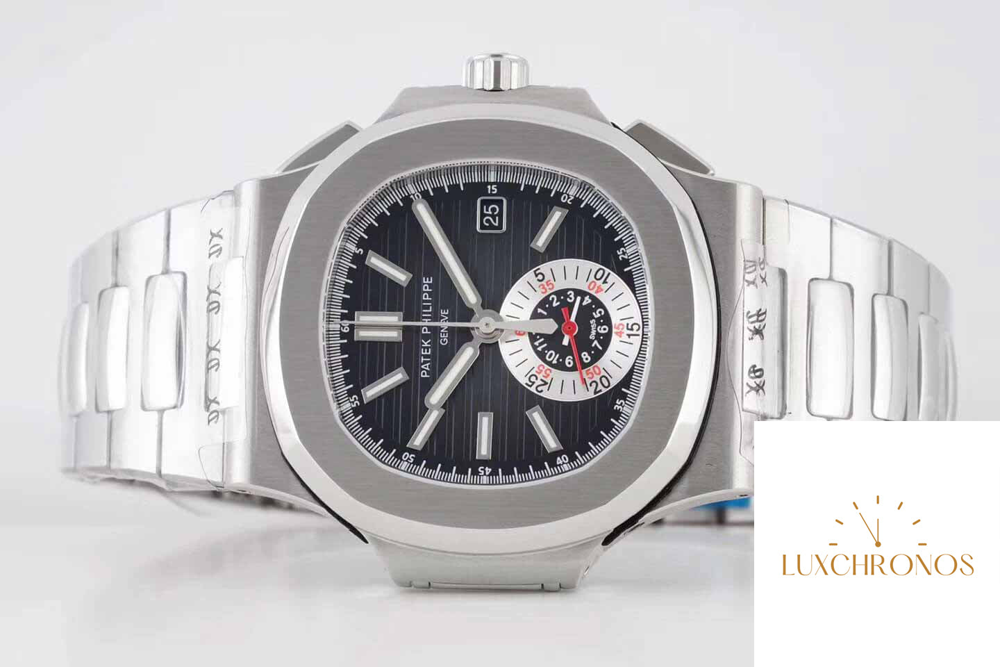 Patek Philippe Nautilus 5980/1A-014 1:1 Best Edition 3K Factory V2 Black Dial