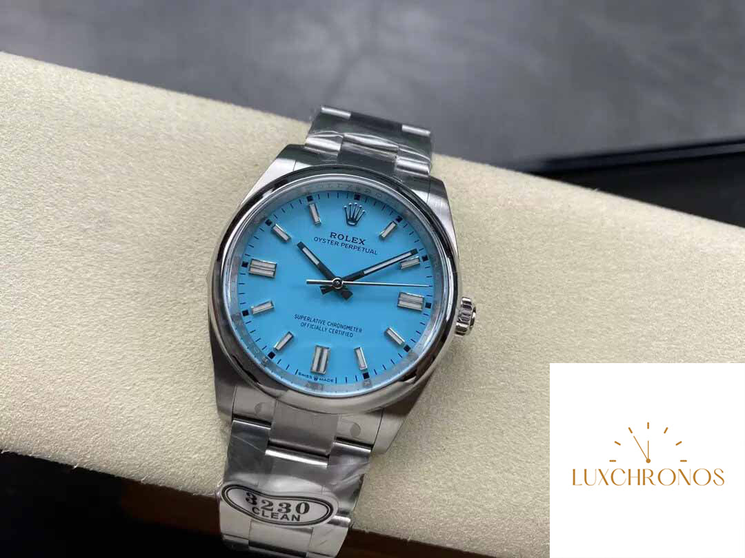 Rolex Oyster Perpetual M124300-0006 41MM 1:1 Best Edition Tiffany Blue Dial