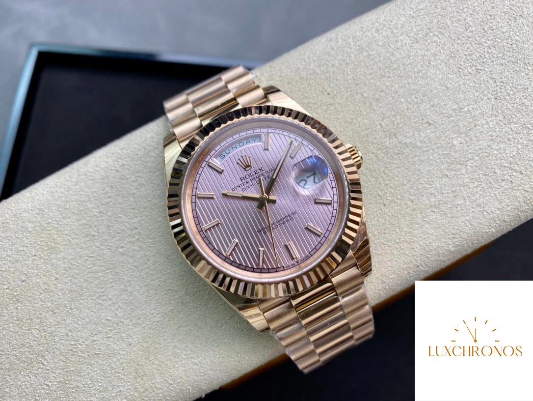 Rolex Day Date M228235-0005 1:1 Best Edition EW Factory Rose Gold