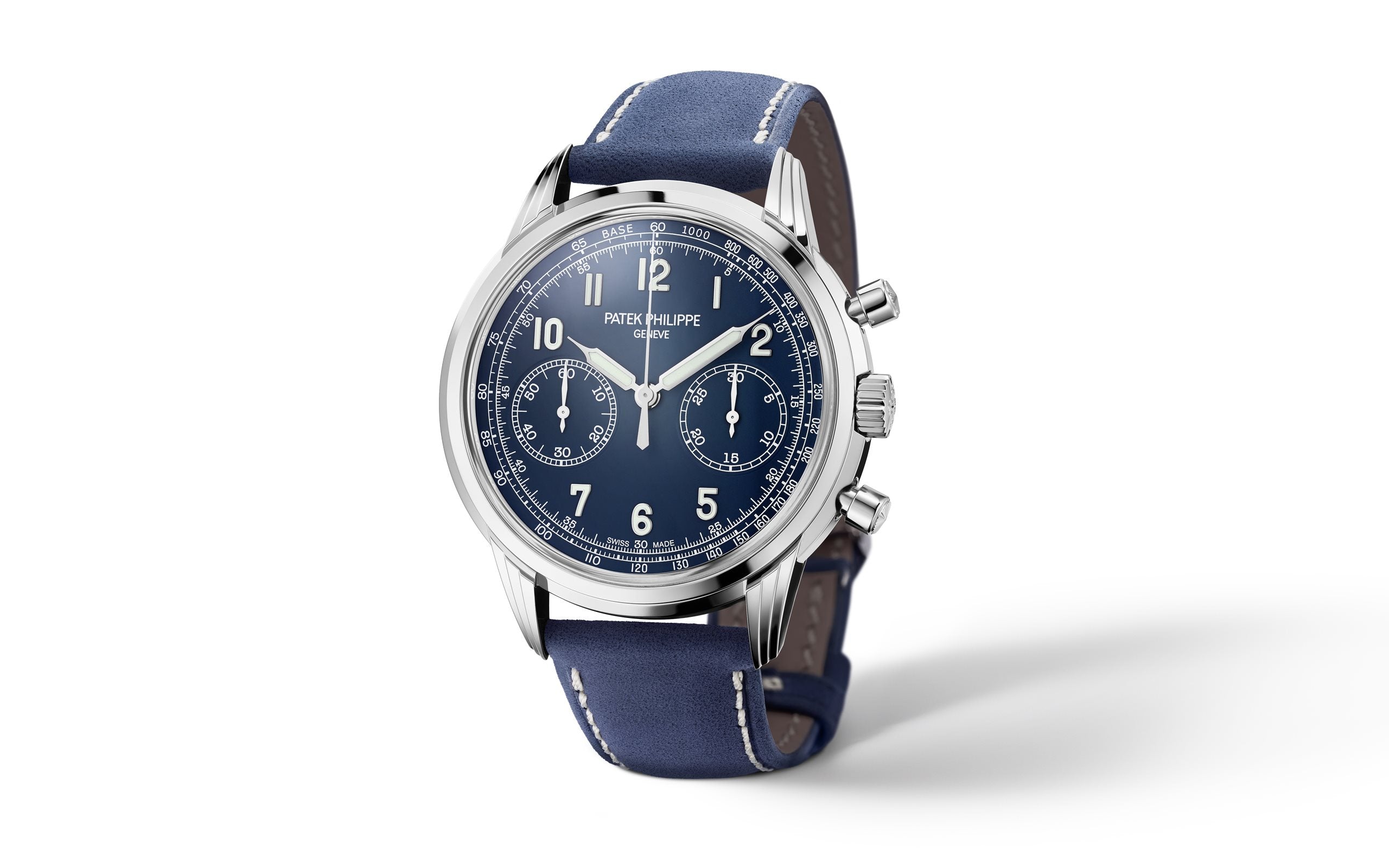 Complications Chronograph White Gold Blue Dial