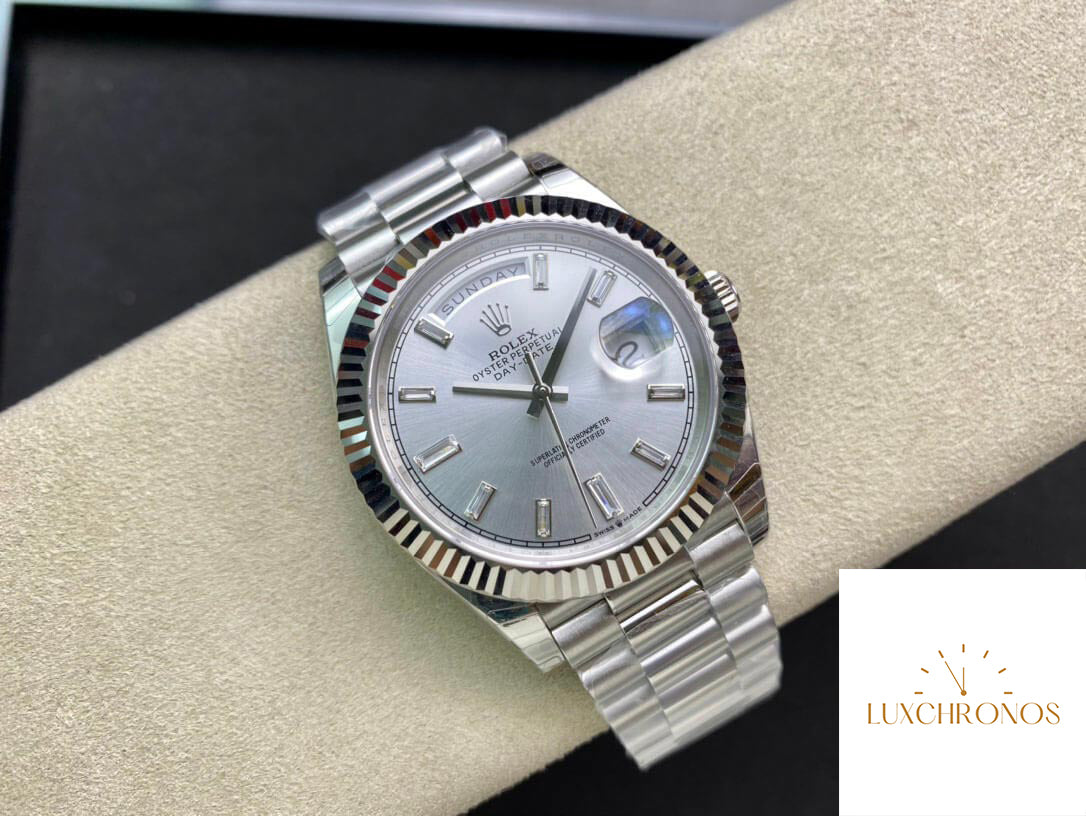 Rolex Day Date M228239-0003 1:1 Best Edition EW Factory White Gold