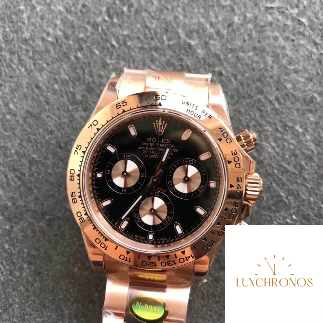 Rolex Daytona m116505-0008 1:1 Best Edition Noob Factory Black Dial