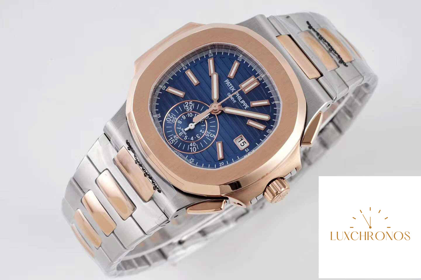 Patek Philippe Nautilus 5980/1AR-001 1:1 Best Edition 3K Factory V2 Blue Dial