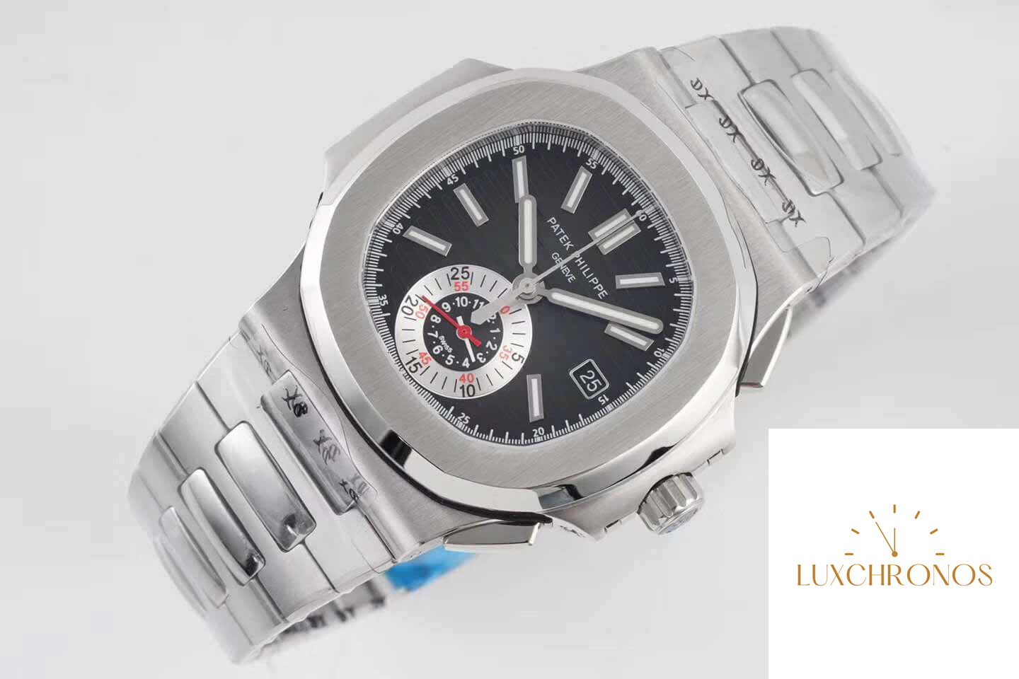 Patek Philippe Nautilus 5980/1A-014 1:1 Best Edition 3K Factory V2 Black Dial