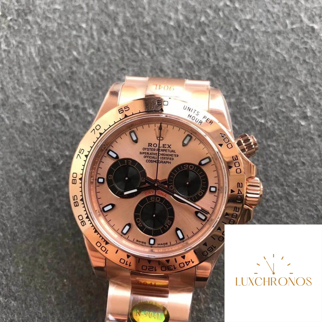 Rolex Daytona m116505-0009 1:1 Best Edition Noob Factory Champagne Dial