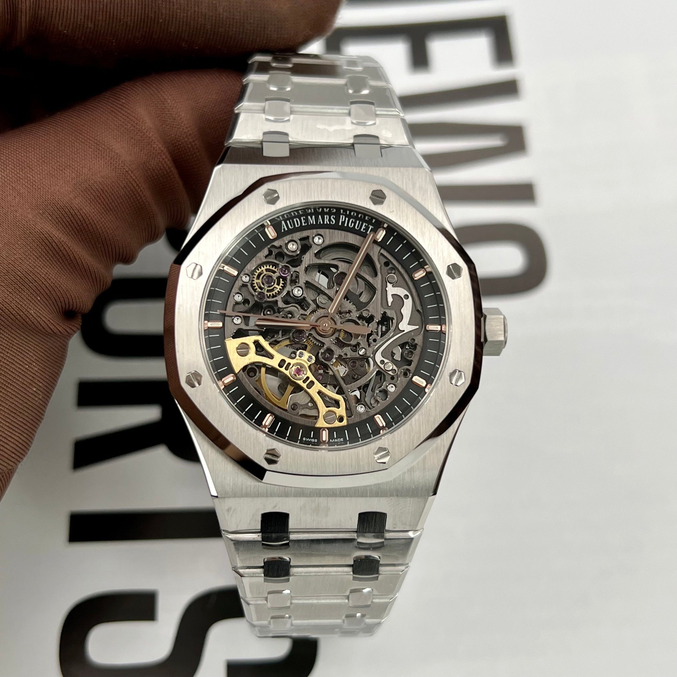 Audemars Piguet Royal Oak Double Balance Wheel Openwork 15407ST.OO.1220ST.01